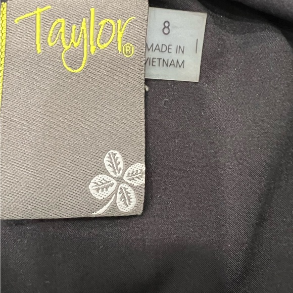 NWOT Taylor Navy Polka Dot Taylor Dress - Picture 6 of 8